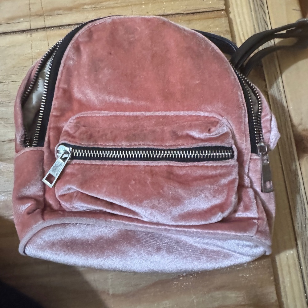Velvet Pink Backpack